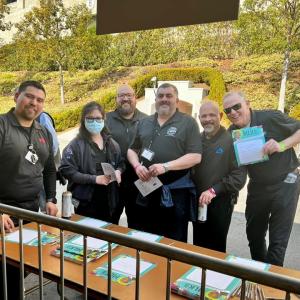 Albertsons' associates volunteering at L.A. Works' MLK Day of Service