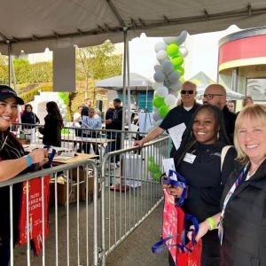 Albertsons' associates volunteering at L.A. Works' MLK Day of Service
