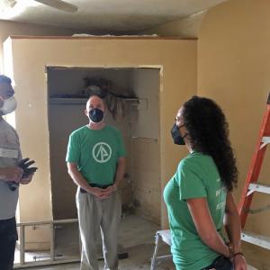 volunteers listening 