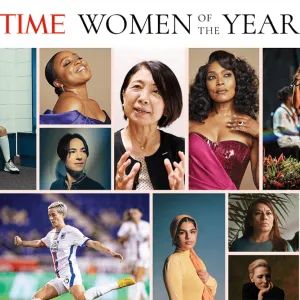 TIME women of the year collage