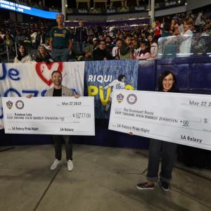 Club donates $17,434 to Covenant House and Rainbow Labs to Support the LGBTQ+ Youth.