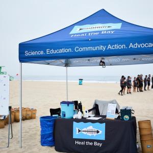LA Galaxy partnered with Heal the Bay, Goodr, and Freeway Insurance to clean Venice Beach in Los Angeles, CA.