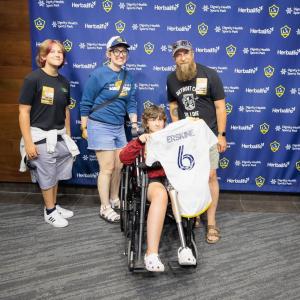 AEG’s LA Galaxy teamed up with The Rainbow Connection to grant 11-year-old Greta from Michigan — who is courageously battling Osteosarcoma — an unforgettable experience.