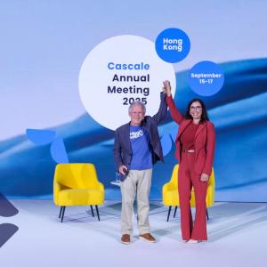 Rick Ridgeway and Scarlett Tapp announce acquisition at Cascale Annual Meeting 2025