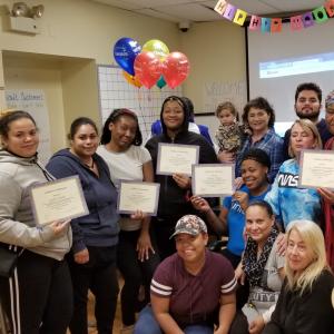 group photo from event