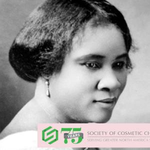 Black and white photo of Madam CJ Walker