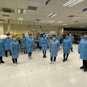 Rockwell employees at its Asia Pacific Business Center in Singapore  