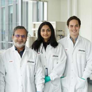 Doctors in white coats