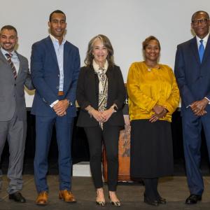 People standing together