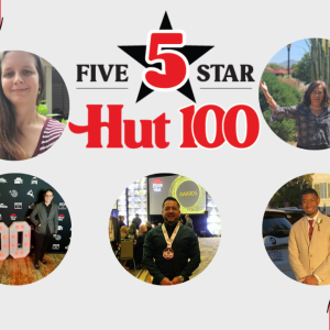 Five Star Hut 100 collage