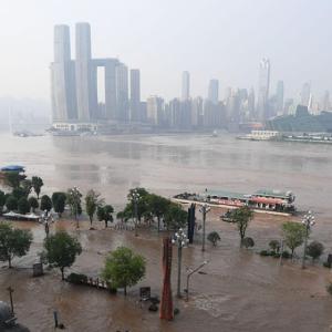 Chongqing, China flooded