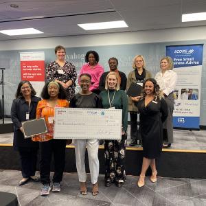 The 10 Finalists in the Key4Women Pitch Contest.