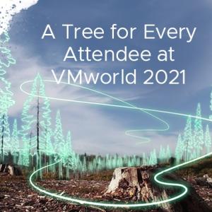 A Tree for Every Attendee at VMworld 2021 poster