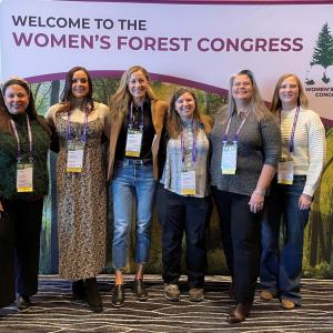 First Women's Forest Congress event attendees