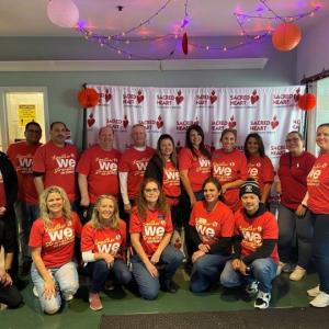 Northern California Albertsons associates pose at second annual Community Service Day