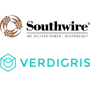 Logo lockup of Southwire and Verdigris
