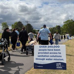 Impact statement: over 240,000 people have been provided access to sanitation solutions through Water Mission