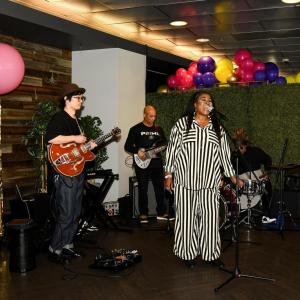 GRAMMY®-nominated artist Angie Fisher performed at the luncheon.