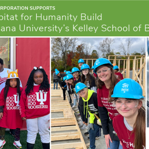 WHIRLPOOL CORPORATION SUPPORTS 13th Habitat for Humanity Build with Indiana University's Kelley School of Business