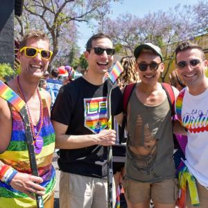 AEG, LA Kings and LA Galaxy employees show their pride at LA Pride 2022, the nation’s second largest Pride parade