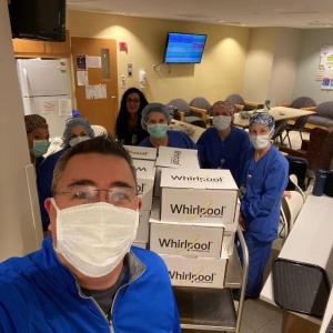 Whirlpool Fall River Operations team volunteers
