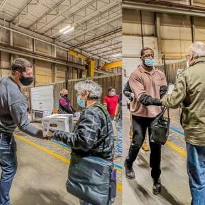 Whirlpool Fall River Operations team volunteers