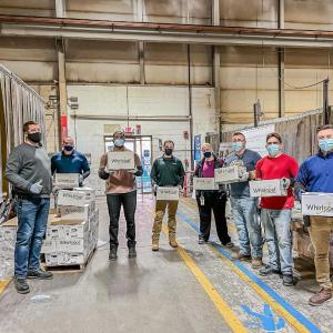 Whirlpool Fall River Operations team volunteers