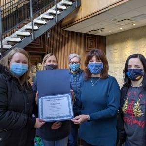 Griffith Foods volunteers