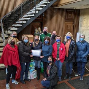 Griffith Foods volunteers