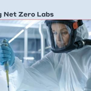 Person working in a lab