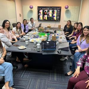 Group of women in conference room