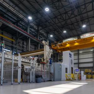 papermill factory floor