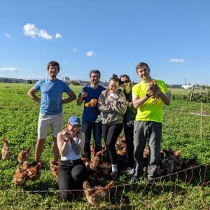 Volunteering at MetroFarm in Prague