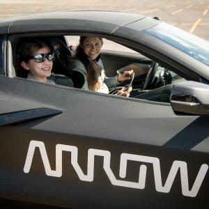 To honor Clemetsen’s ingenuity, Arrow provided her with the opportunity to drive its Semi-Autonomous Motorcar, or SAM Car