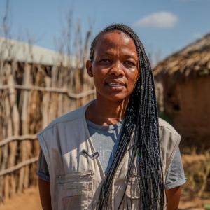 Janet Muema, Action Against Hunger’s Food Security & Livelihoods Officer for Kenya.