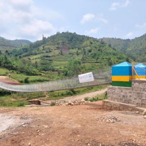 Kagarama Suspended Bridge in Rwanda