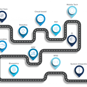 Digital Roadmap infographic