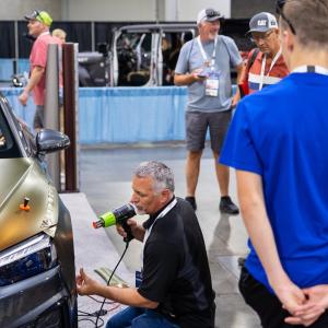 3M’s vehicle wrap demonstration was a popular stop at the recent SkillsUSA National Leadership and Skills Conference (NLSC) in Atlanta.  