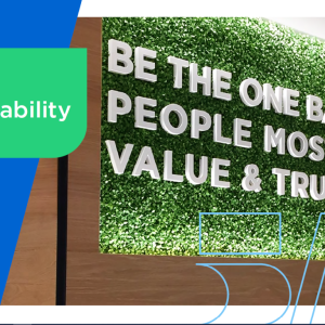 2022 Sustainability Report and 5/3 logo