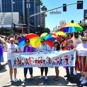 Henkel PRIDE ERG members from Culver City, CA marched in the Los Angeles PRIDE Parade