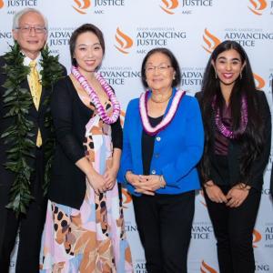 People smiling together