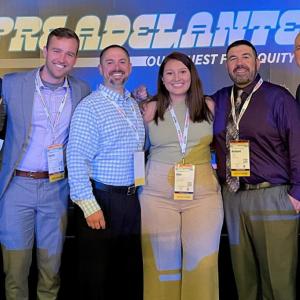 People smiling together