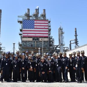 2022 Los Angeles refinery Summer Youth Program participants.