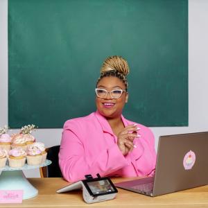  Tanika “Nika” Nelson, Owner and Head Designer of Nika’s Cupcake Bar.