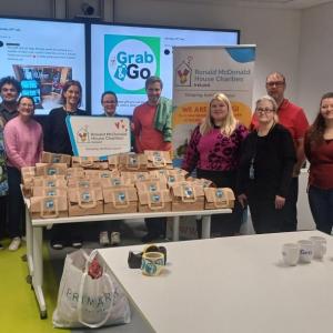 Group photo from Dublin volunteering efforts