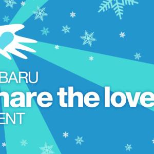 Subaru share the love event logo
