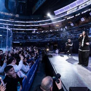 Lauren Spencer Smith performed at the LA Kings Skate for LA Strong event.
