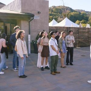 Mountain Winery staff also led students on a tour of the historic venue.