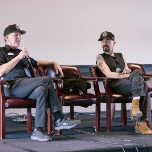 Actor, director and musician, Billy Bob Thornton, spoke to students at the Mountain Winery.