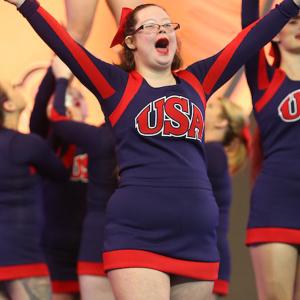 Participants in Competitive Cheer
